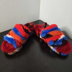 UGG Multicolor Fluffy Slippers